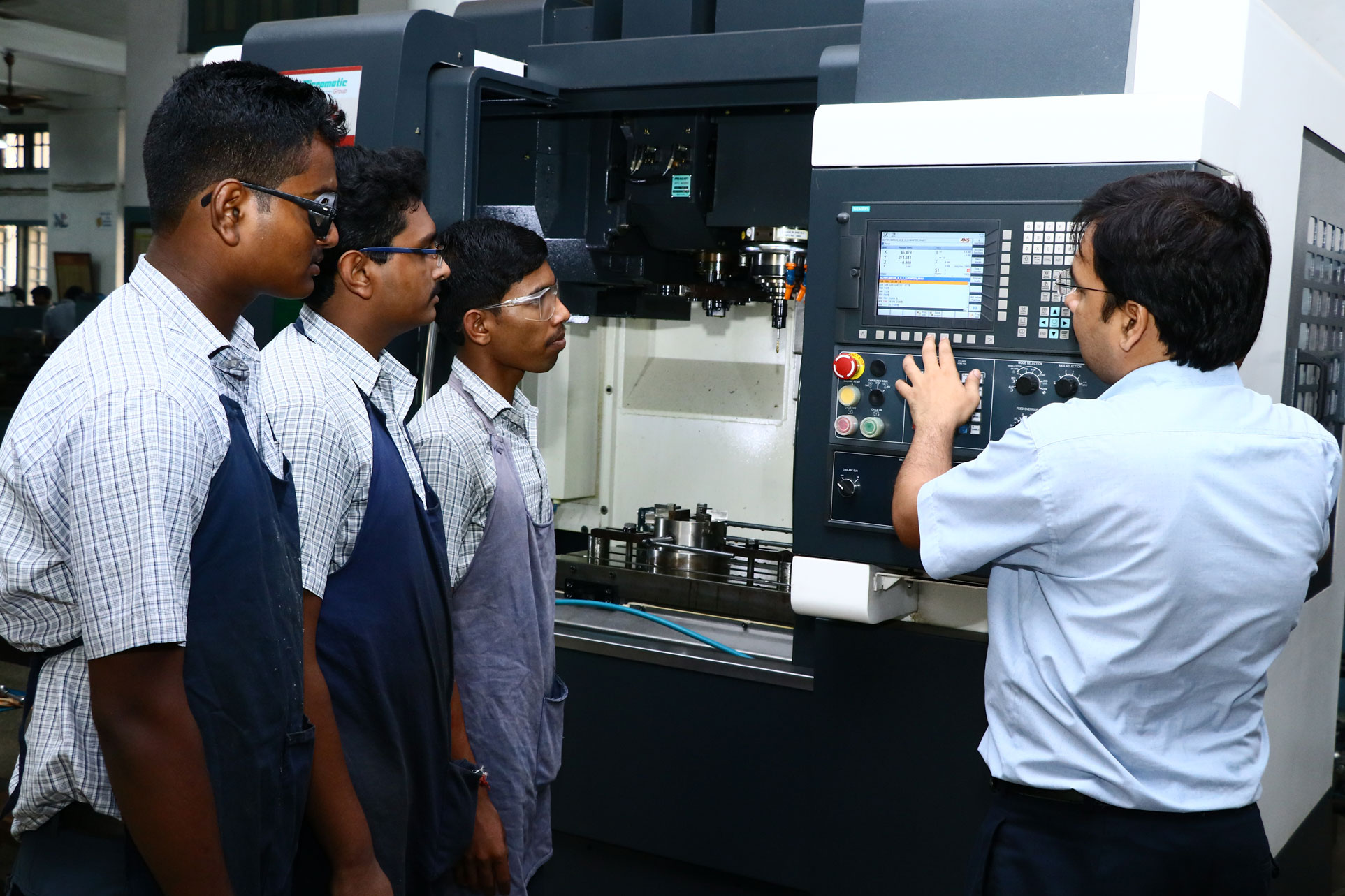 CNC Lathe Section